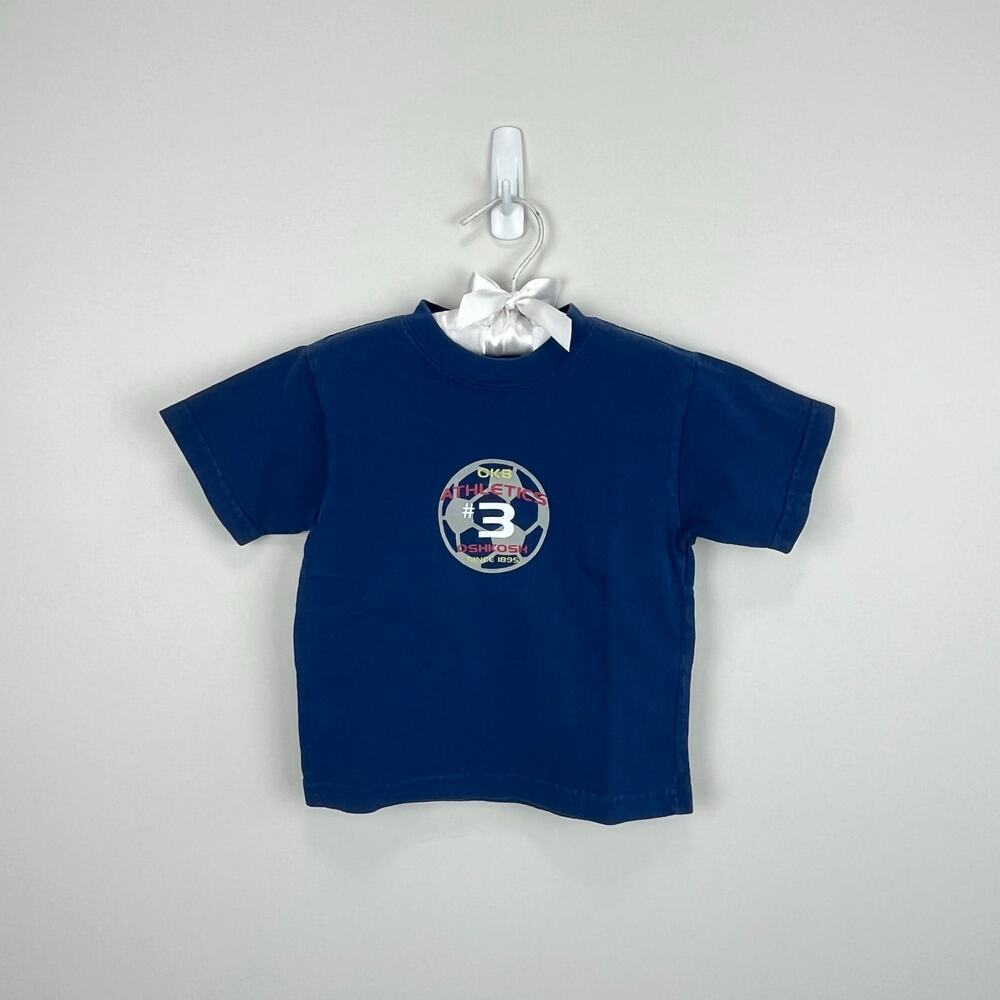 Vintage OshKosh B'gosh OKB #3 Soccer T-Shirt 18 Months